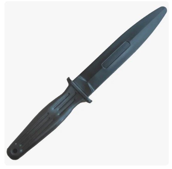 Нож тренировочный 1Т с двухсторонней заточкой, копия Комбат II