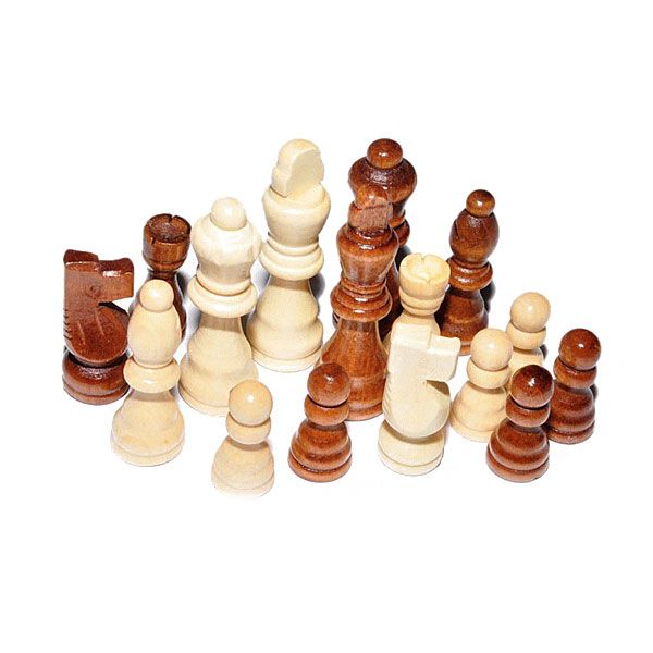 Фигуры шахматные лакир.дерев.27976