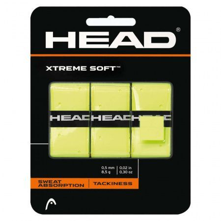 Овергрип Head Xtreme Soft (ЖЕЛТЫЙ).285104-YW, 0.5 мм, 3 шт